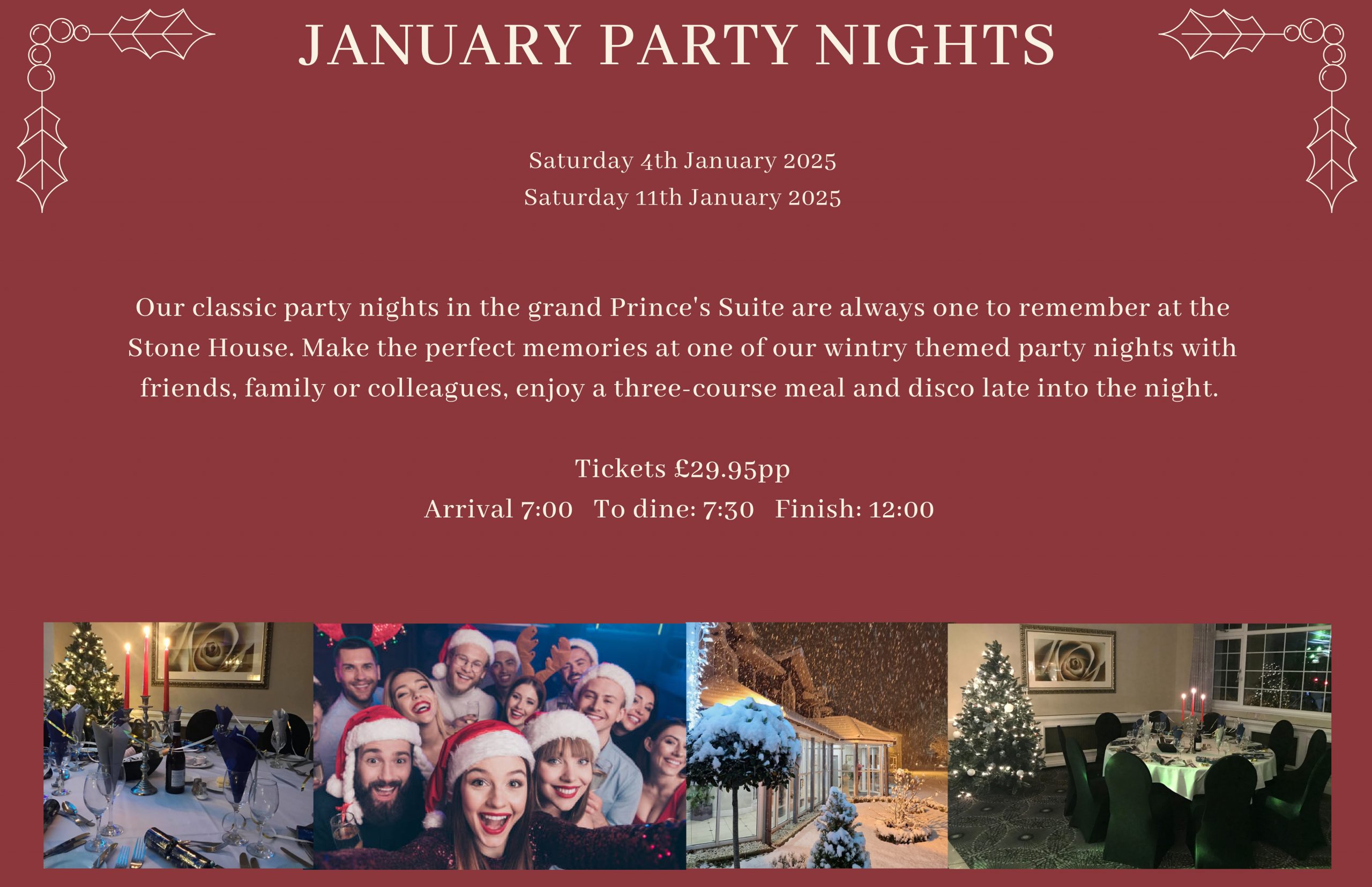 JANUARY PARTY NIGHTS