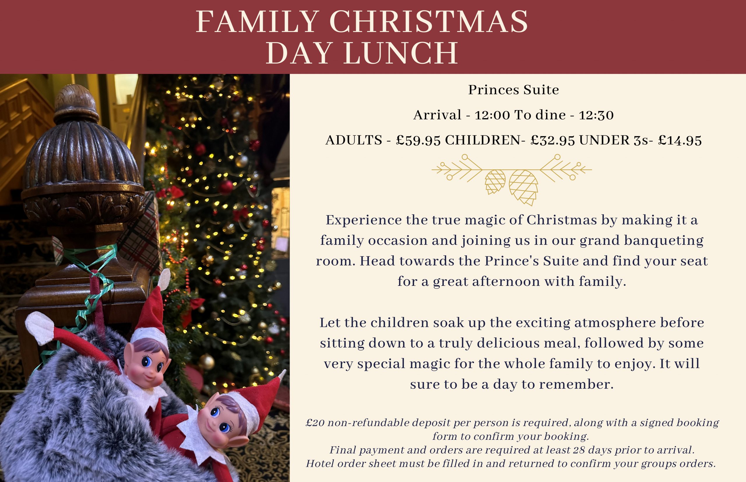 FAMILY CHRISTMAS DAY LUNCH