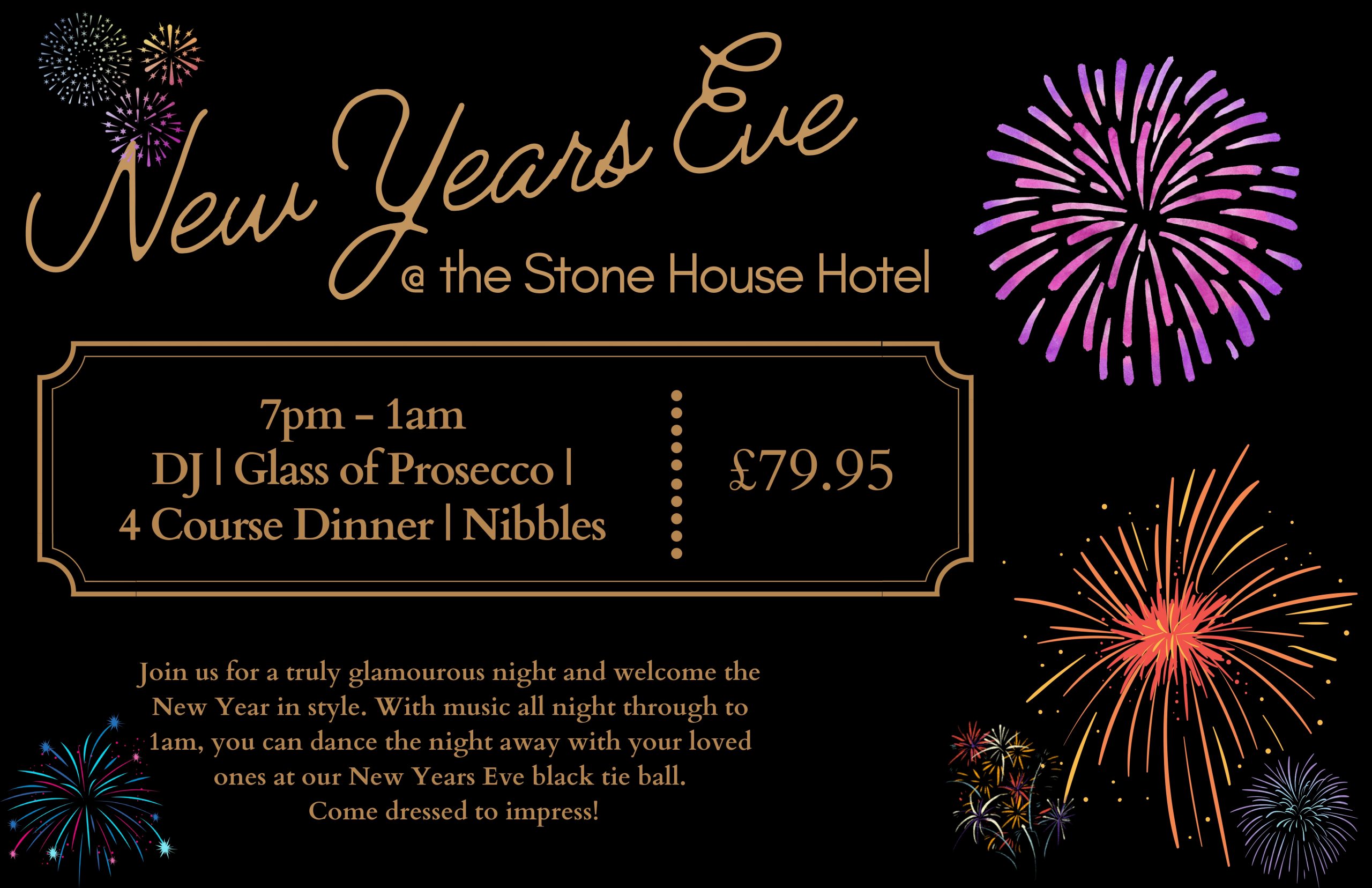 New YearsEve@ the Stone House Hotel