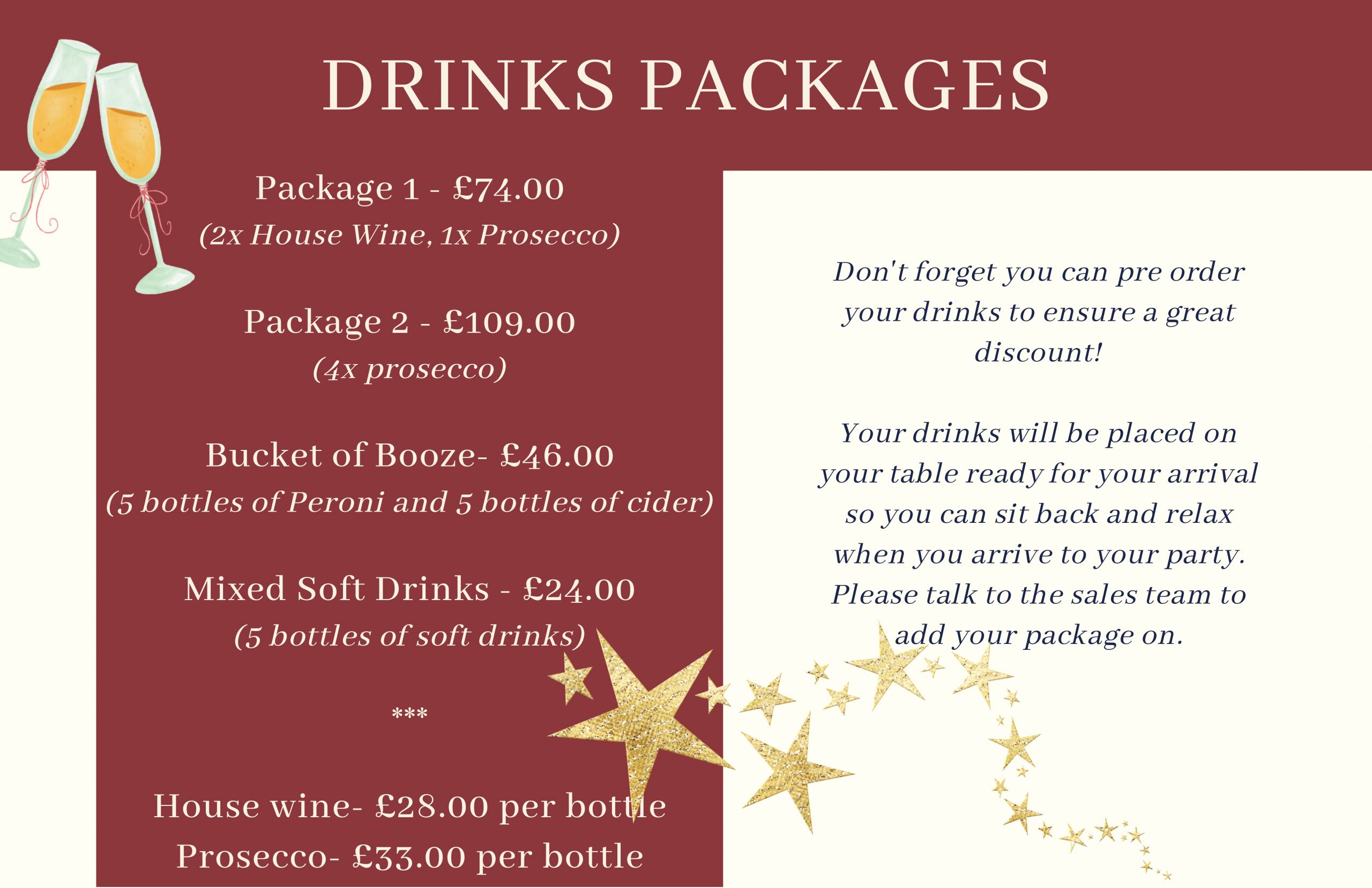 DRINKS PACKAGES